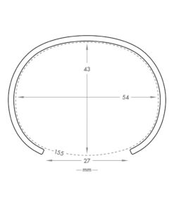 CLASSIC CUFF ROSE GOLD 12 CLASSIC CUFF ROSE GOLD 12