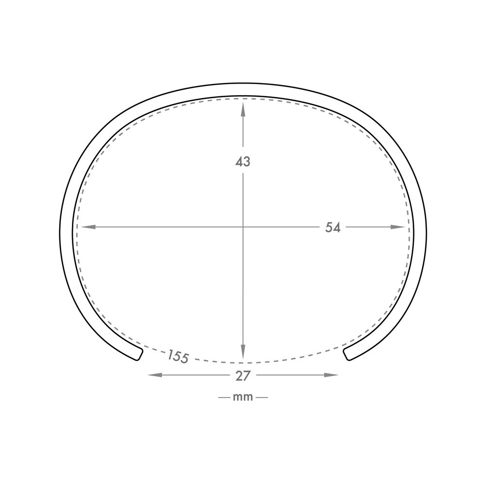 CLASSIC CUFF ROSE GOLD 6 CLASSIC CUFF ROSE GOLD 6