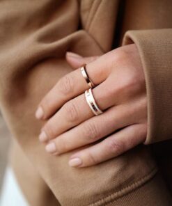 CLASSIC RING SATIN WHITE 7 CLASSIC RING SATIN WHITE 7